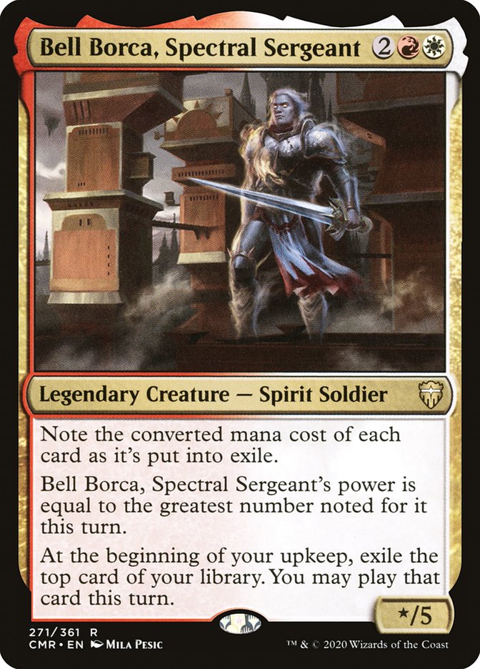 Bell Borca, sergent spectral [Commander Legends]
