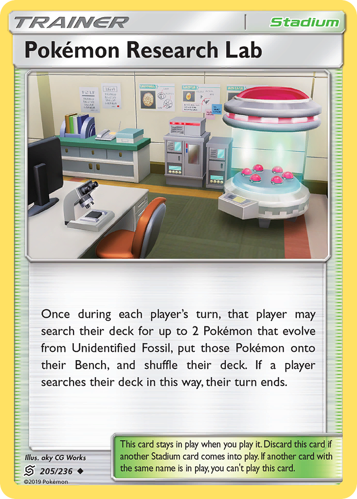 Laboratoire de recherche Pokémon (205/236) [Soleil et Lune : Harmonie des Esprits]