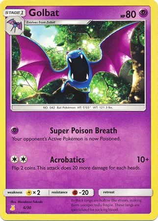 Golbat (6/30) [Soleil et Lune : Kit du Dresseur - Raichu d'Alola]