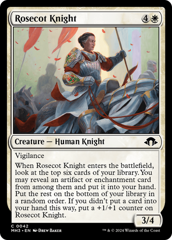 Chevalier de Rosecot [Horizons du modern 3]