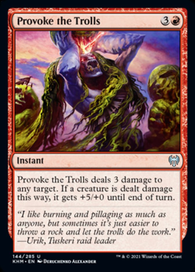 Provoquer les trolls [Kaldheim]