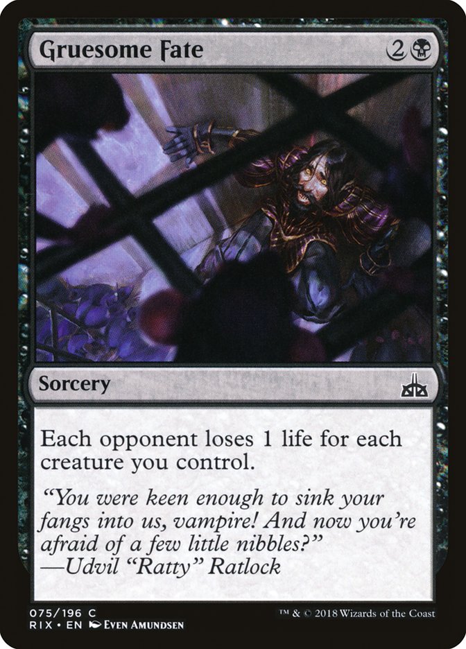 Un sort horrible [Rivals of Ixalan]