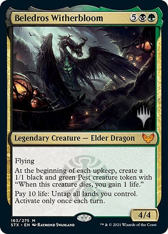 Beledros Marchitobelleza (Sobres promocionales) [Promos de Strixhaven: Escuela de Magos]