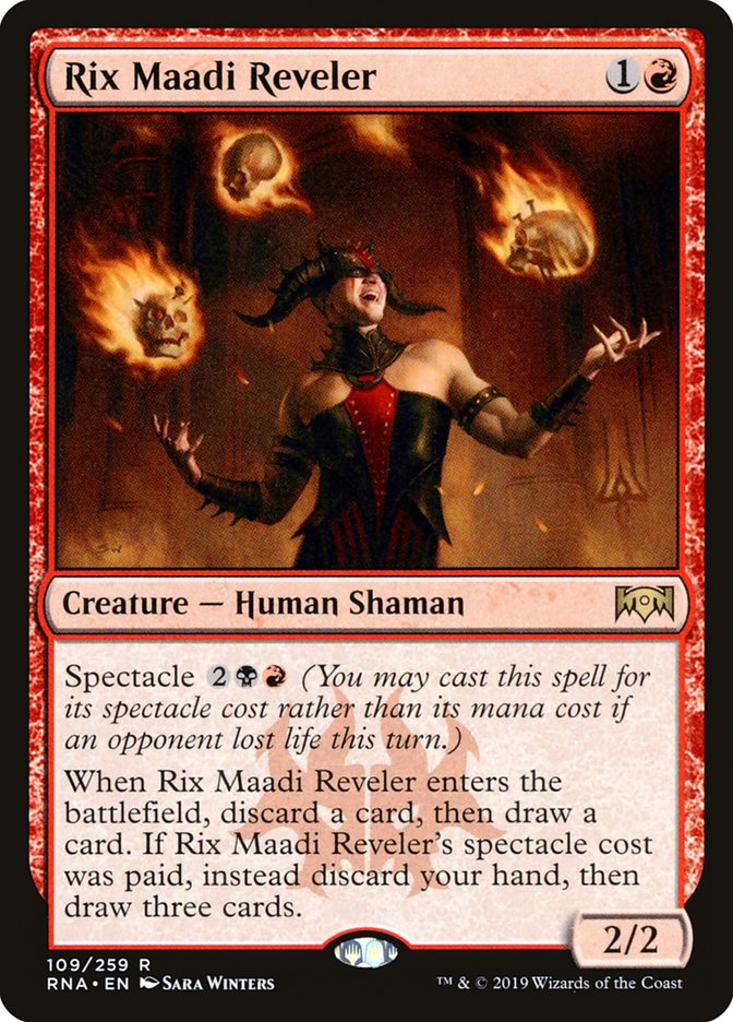 Rix Maadi, dévoileuse de fureur [Allégeance de Ravnica]
