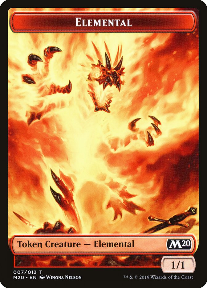 Jeton Élémental [Core Set 2020 Tokens]