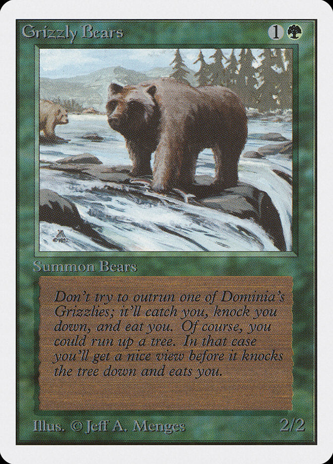 Ours Grizzly [Édition illimitée]
