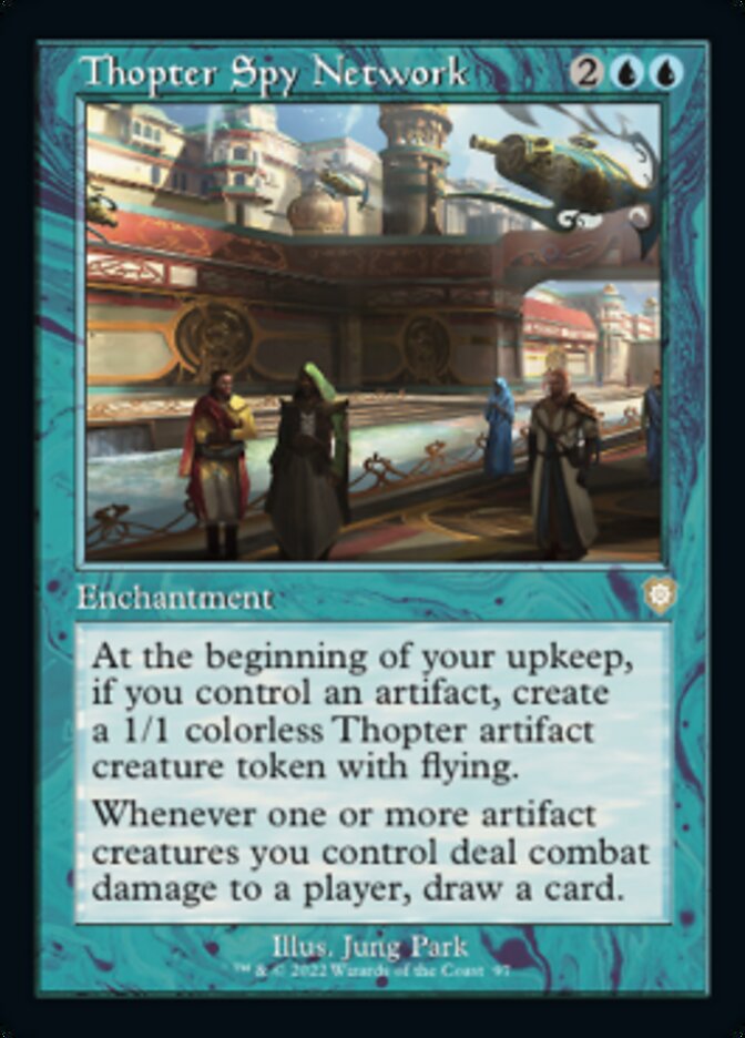 Red de Espías de Tópteros (Retro) [Commander de La Guerra de los Hermanos]