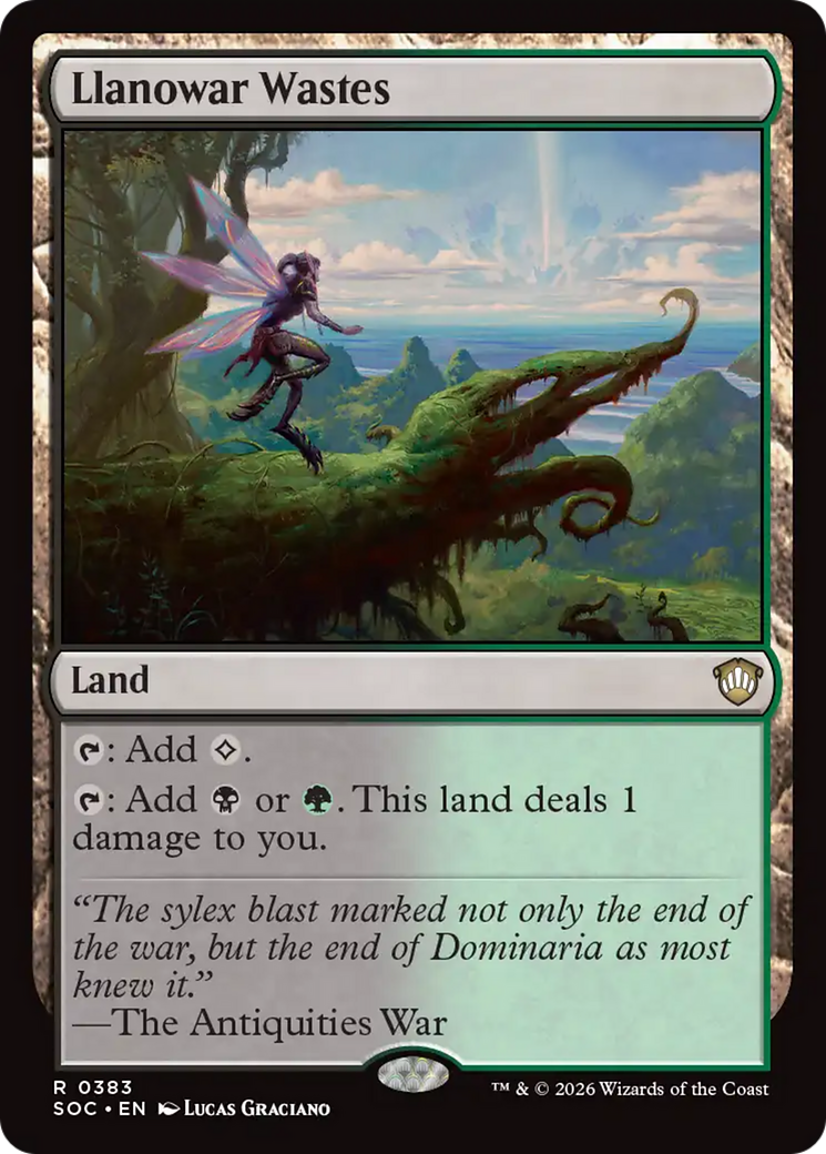 Yermos de Llanowar [Commander: Secretos de Strixhaven]