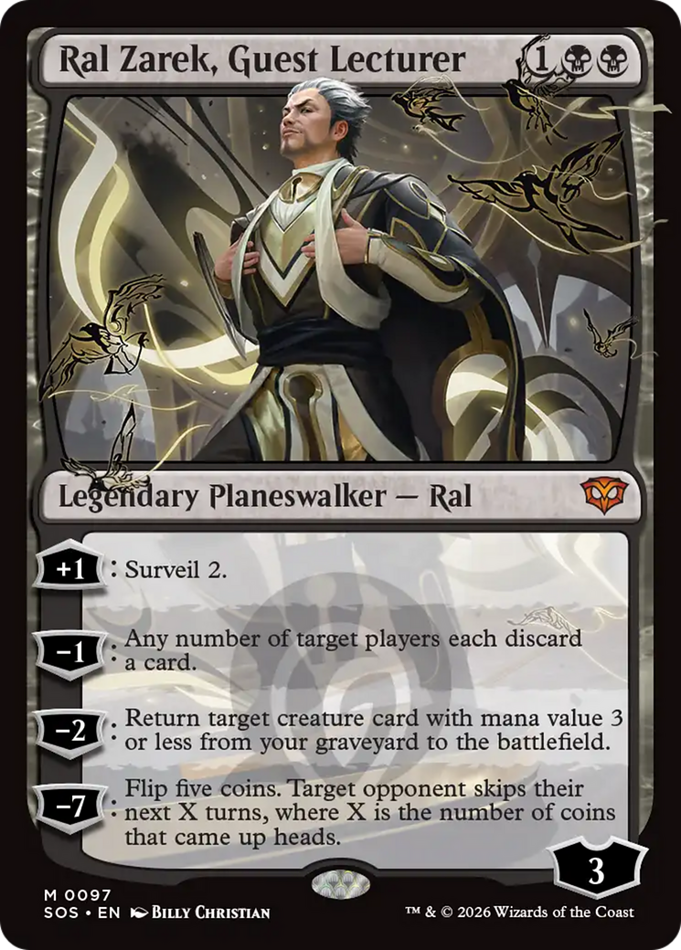 Ral Zarek, Professeur invité [Secrets de Strixhaven]
