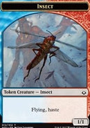 Insecto // Guerrero Ficha de dos caras [Fichas de La hora de la devastación]