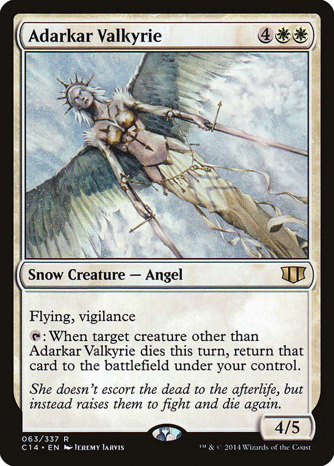 Valkyrie d'Adarkar [Commander 2014]
