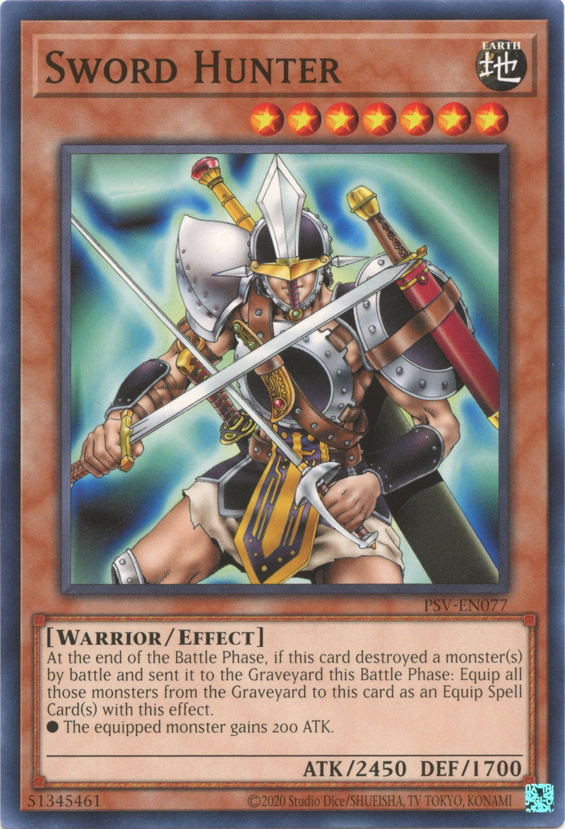 Cazador de Espadas (25 Aniversario) [PSV-EN077] Común