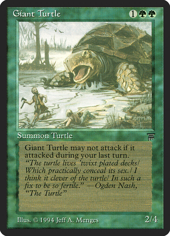 Tortue Géante [Légendes]