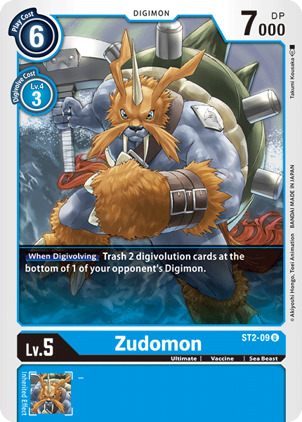 Zudomon [ST2-09] [Mazo de Inicio: Cocytus Azul]