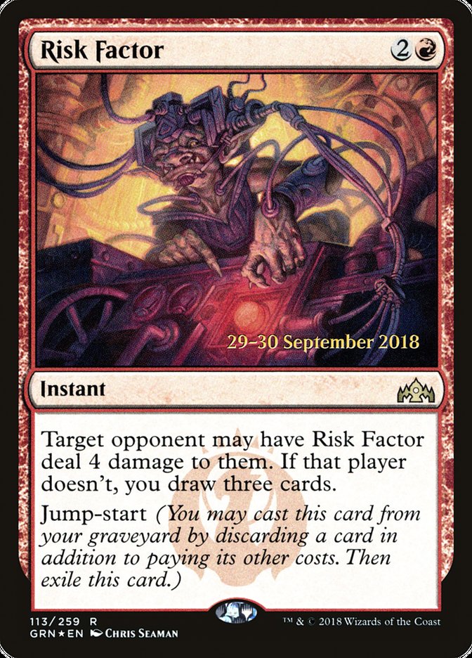 Facteur de risque [Guildes de Ravnica Promos d'Avant-première]