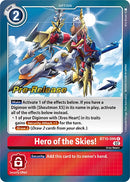 ¡Héroe de los Cielos! [BT10-095] [Cartas de Pre-Lanzamiento Xros Encounter]