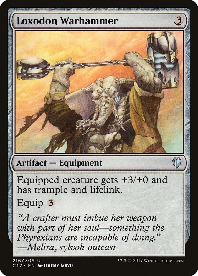 Marteau de guerre loxodon [Commander 2017]