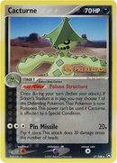Cacturne (27/108) (Carta de Prerelease) [EX: Power Keepers]