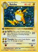 Raichu (14/102) (Sin sombra) [Primera edición del Set Básico]