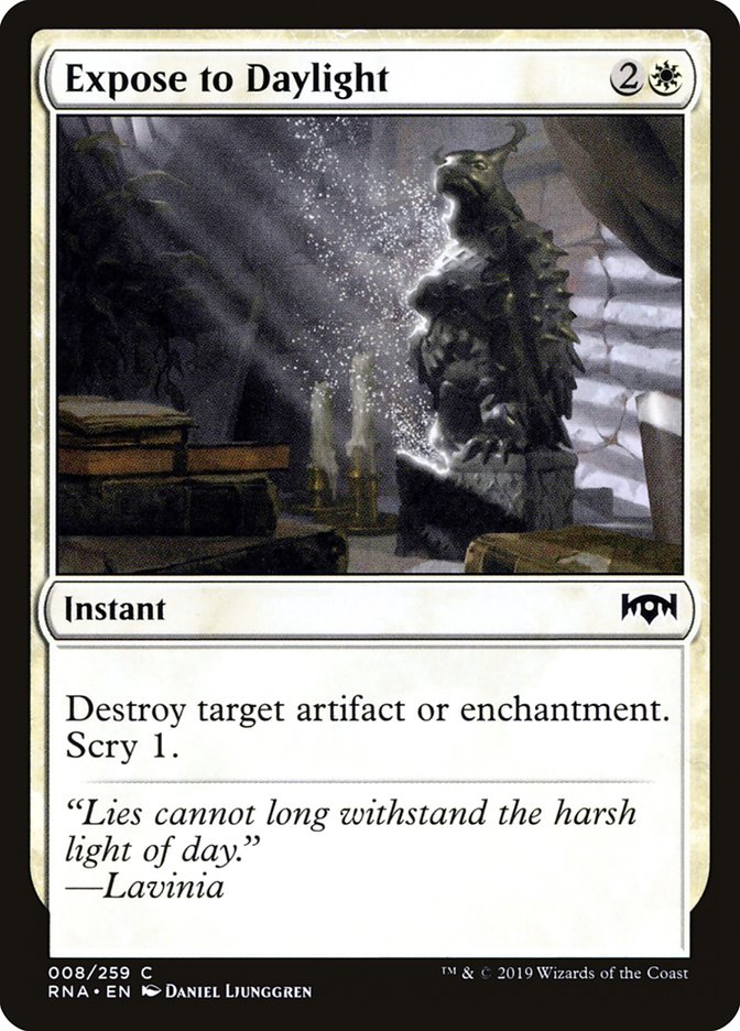 Exposer au jour [Allégeance de Ravnica]