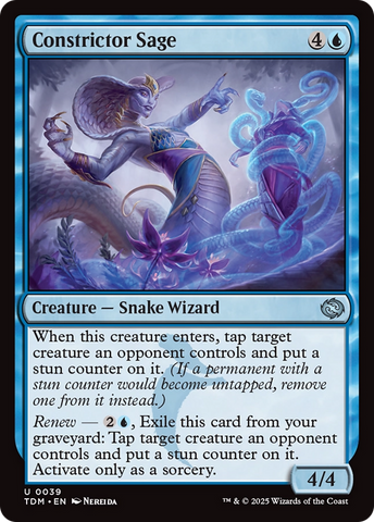 Sabio constrictor [Tarkir: Tormenta de dragones]
