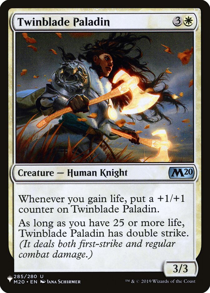 Paladin à Lames Jumelles [The List]