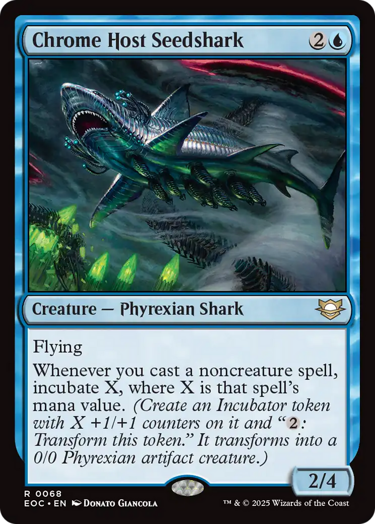 Chrome Hôte Seedshark [Commandant des Confins de l'éternité]