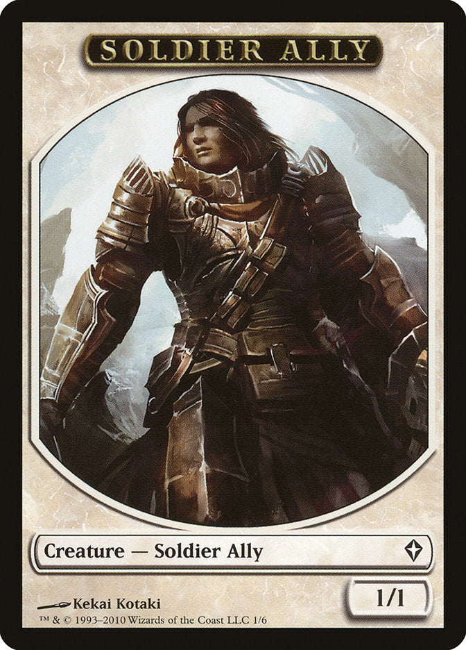 Jeton Soldat allié [Jetons Worldwake]
