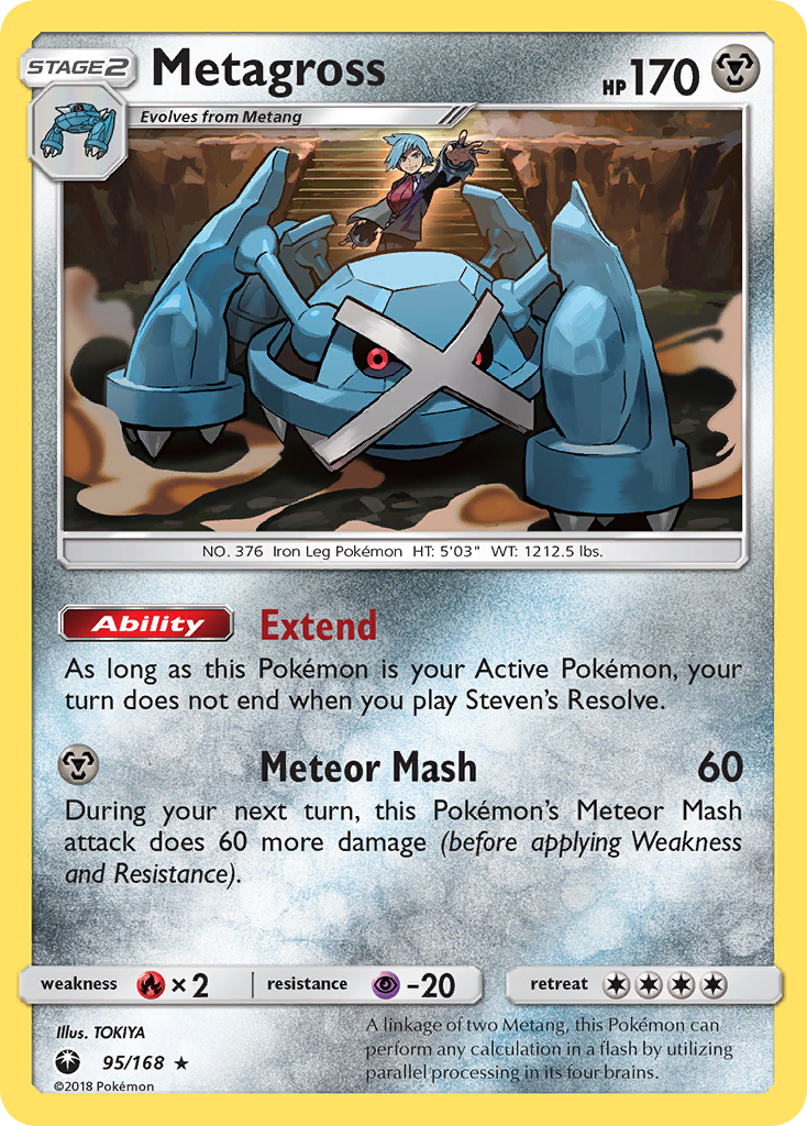 Metagross (95/168) [Sol y Luna: Tormenta Celestial]