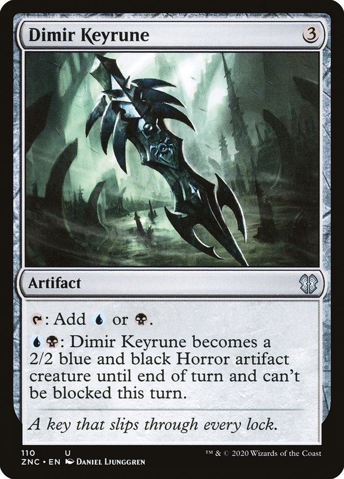 Clé runique dimir [Commander de Zendikar Rising]
