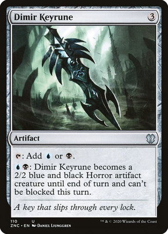 Clavirruna Dimir [Commander Leyendas de Zendikar]