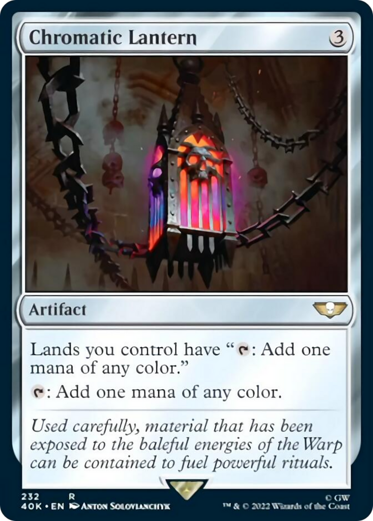 Lanterne chromatique (Foil Shock) [Warhammer 40,000]