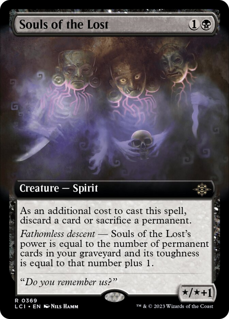 Almas de los Perdidos (Arte Extendido) [Las Cavernas Perdidas de Ixalan]