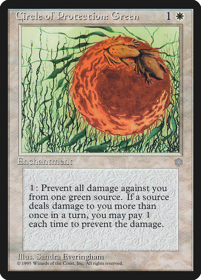 Cercle de protection : vert [Ère glaciaire]