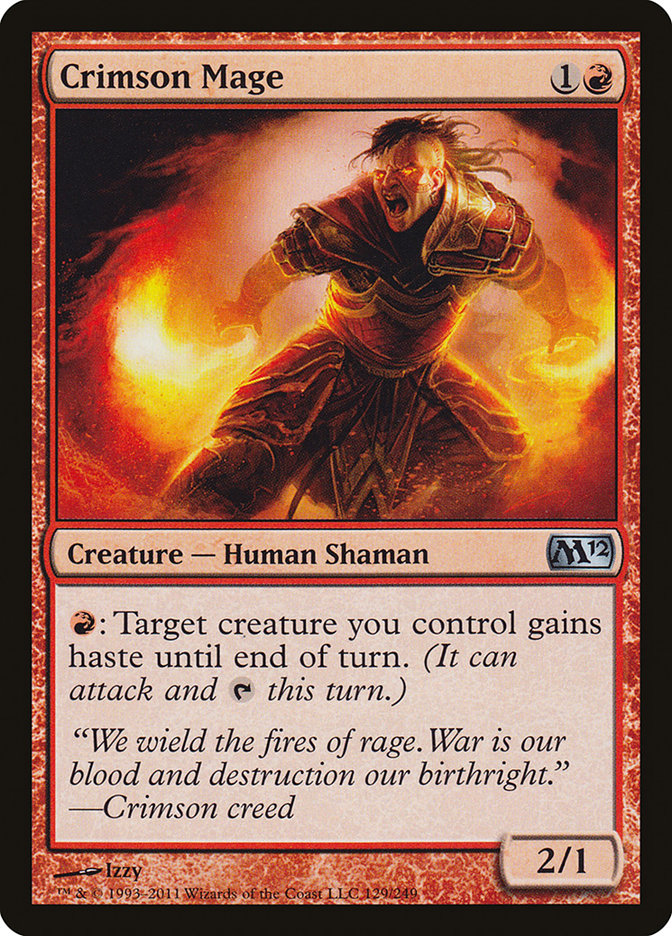 Mage cramoisi [Magic 2012]