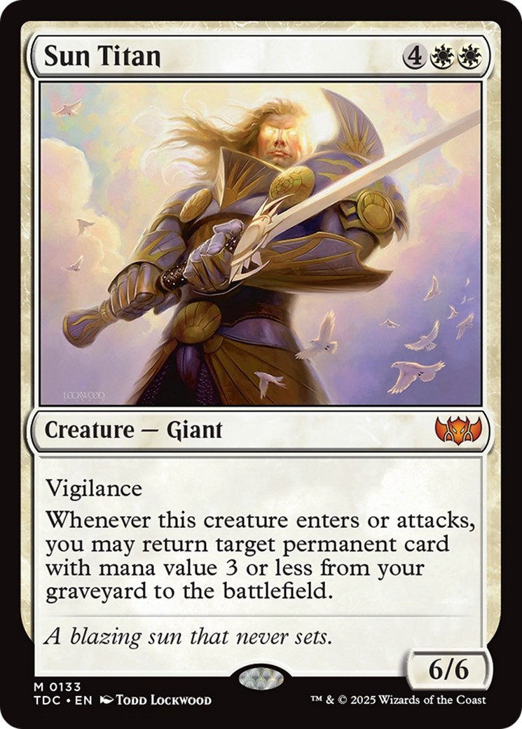 Titan solaire [Tarkir: Commander Dracostormes]
