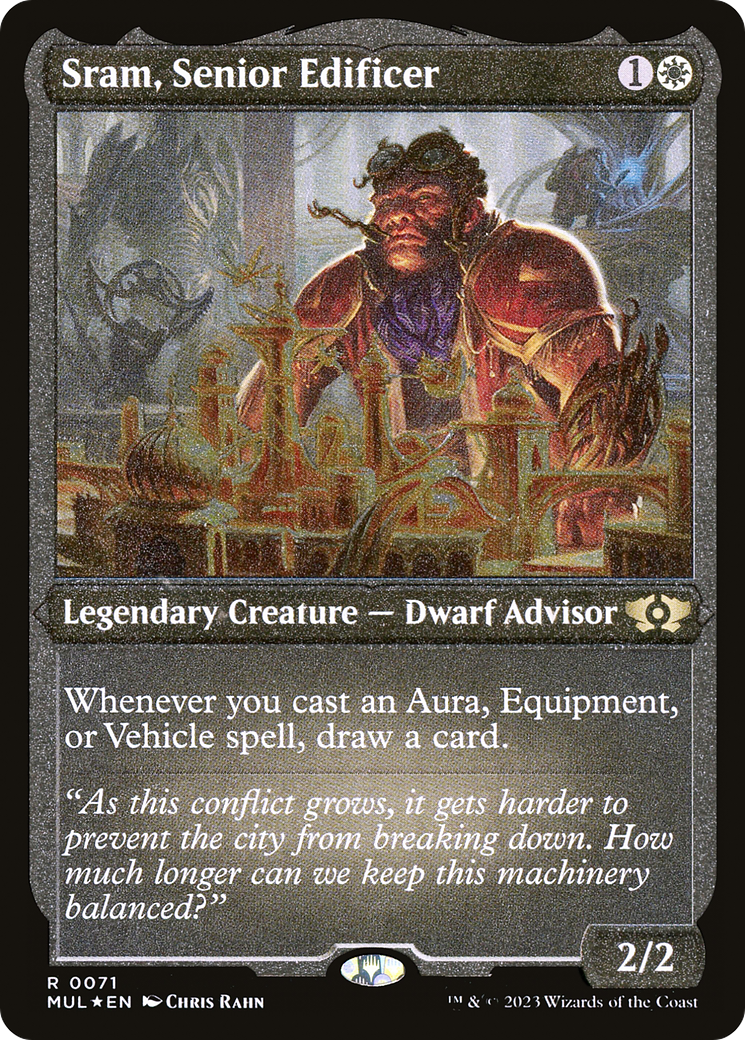 Sram, capataz excelso (grabado a ácido foil) [Leyendas del Multiverso]