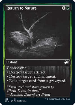 Retour à la nature [Innistrad : Double Feature]