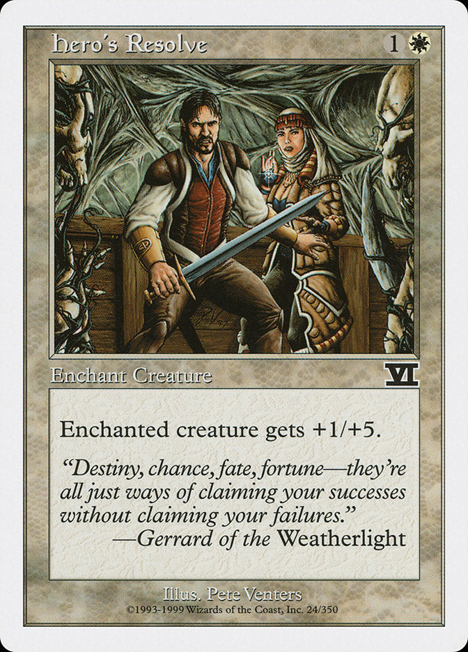 La détermination du héros [Sixième édition classique]