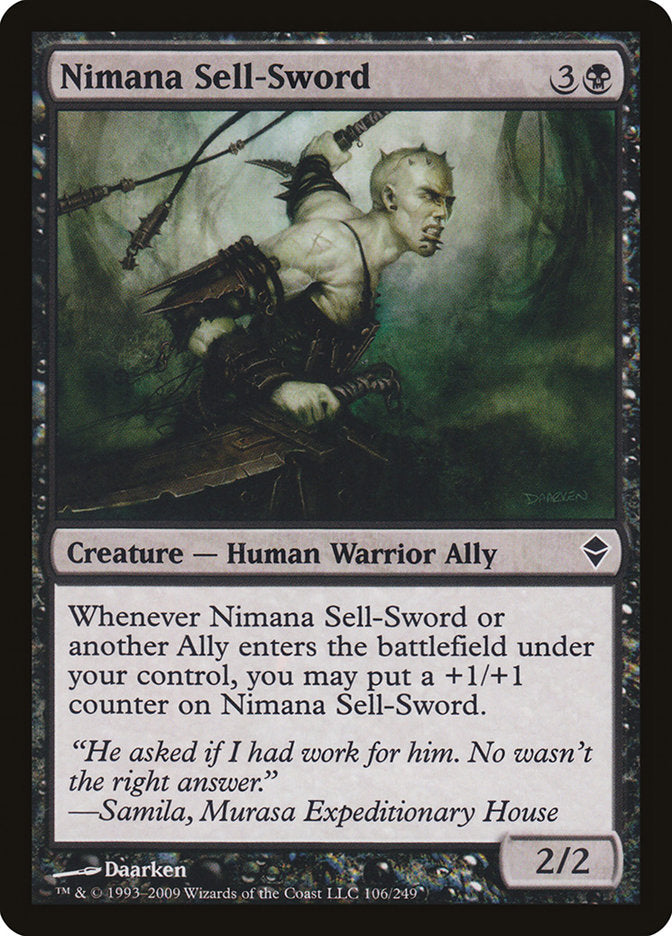 Mercenaire de Nimana [Zendikar]