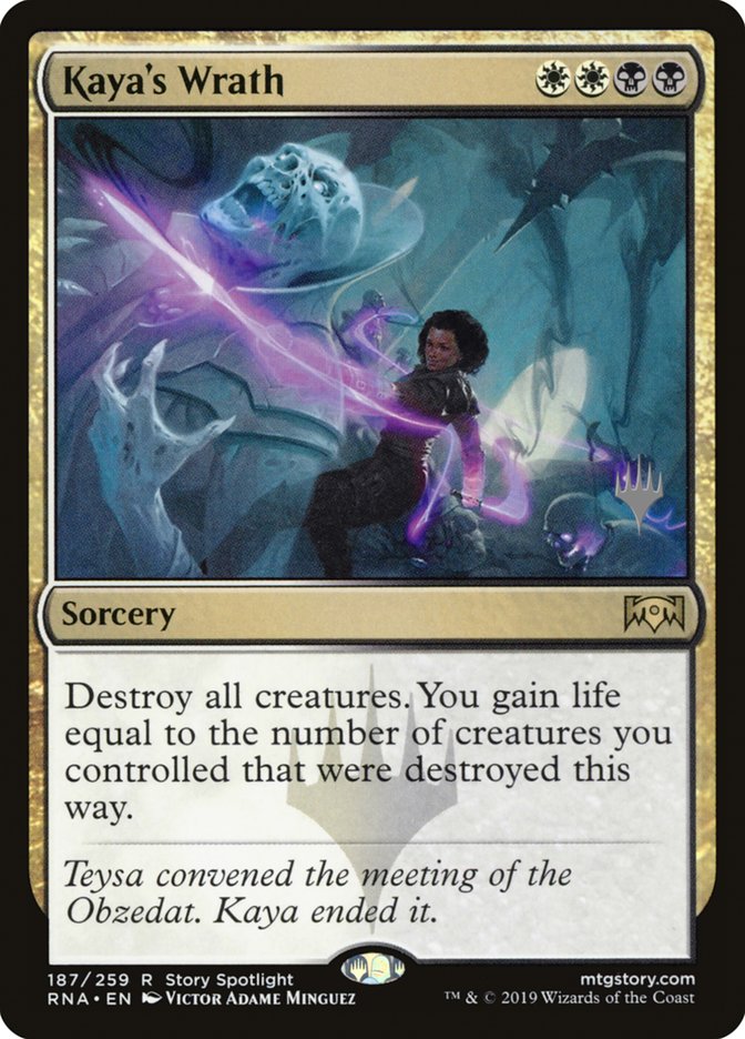 Ire de Kaya (Pack promo) [Promos Ravnica Allegiance]