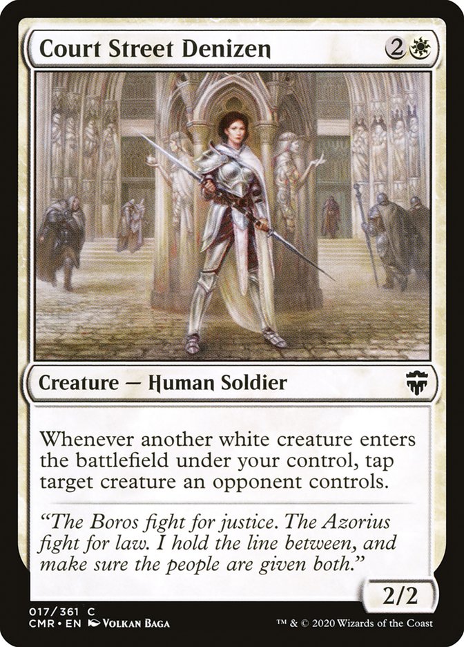 Morador de la Calle de la Corte [Commander Legends]