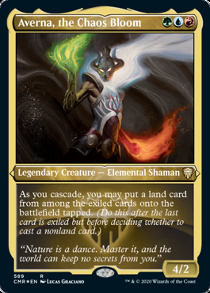 Averna, l'écloseuse du chaos (Gravé) [Commander Legends]