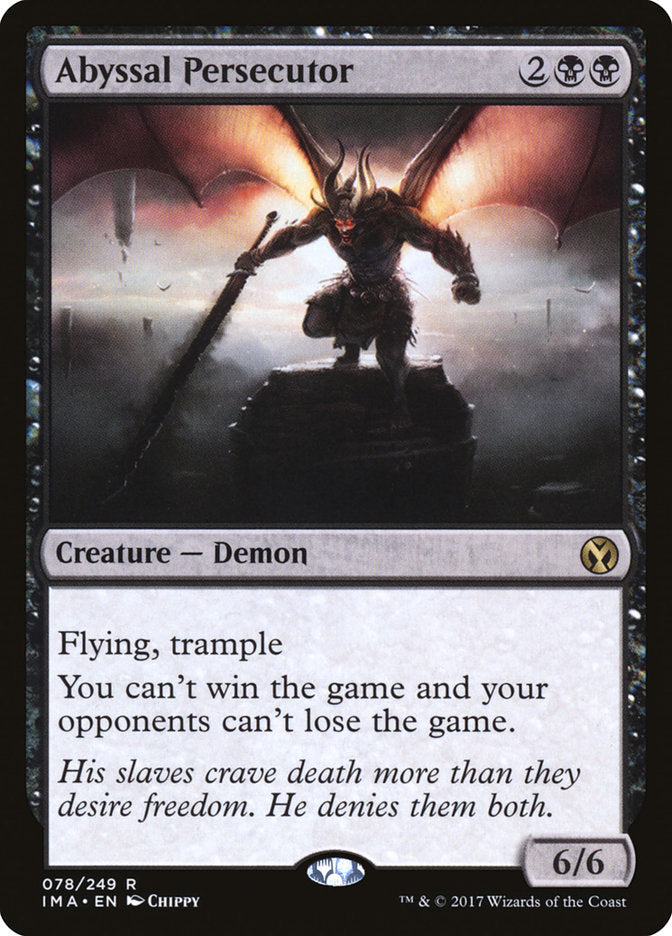 Persécuteur abyssal [Iconic Masters]