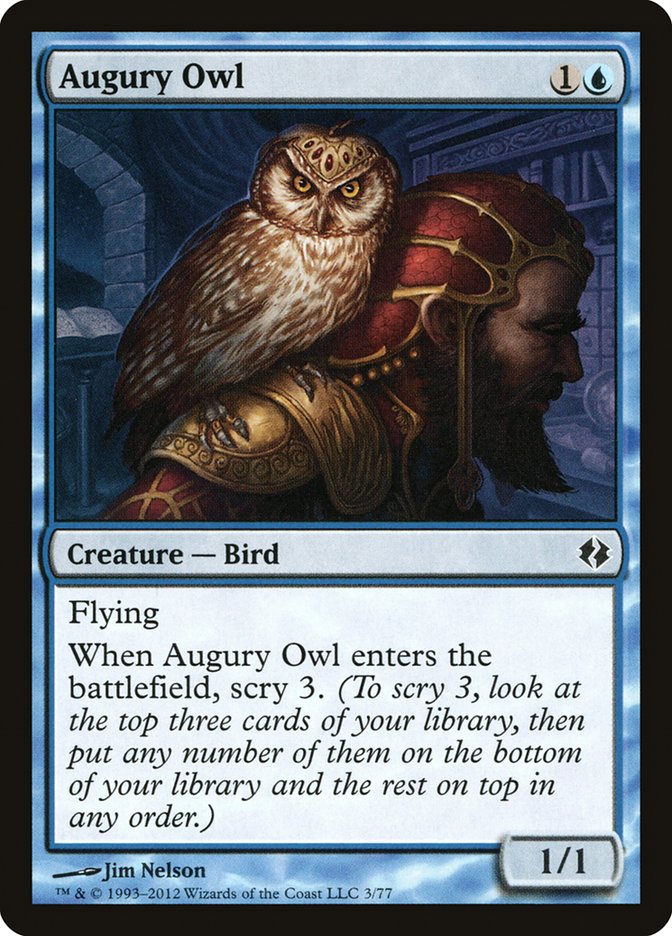 Chouette d'augure [Duel Decks: Venser vs. Koth]