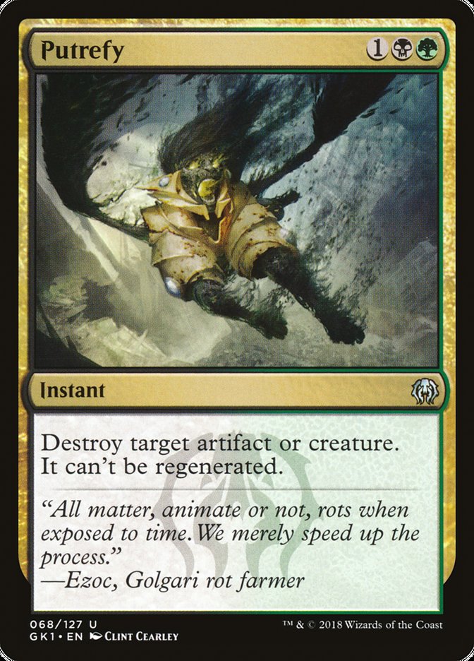 Putréfier [Kit de guilde Guildes de Ravnica]
