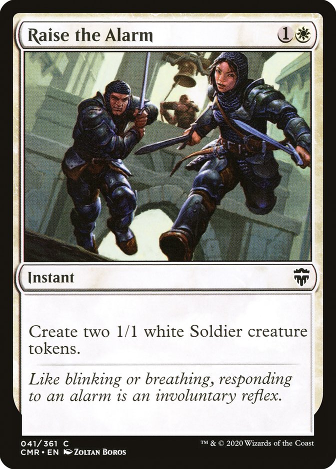 Donnez l'alerte [Commander Legends]