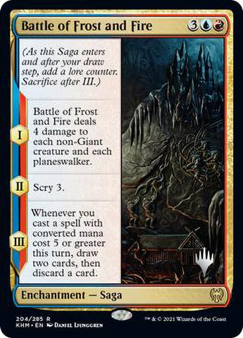 Batalla de Helada y Fuego (Paquete de Promoción) [Promos de Kaldheim]