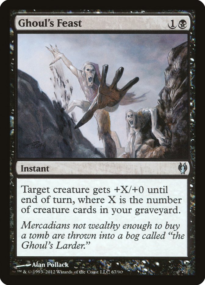 Festín necrófago [Duel Decks: Izzet vs. Golgari]