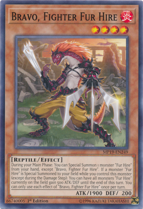 Bravo, Luchador de Alquiler [MP19-EN249] Común
